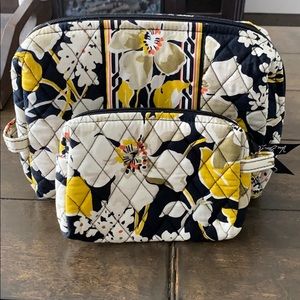 Vera Bradley Cosmetic Bag Set